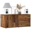 vidaXL ТВ шкаф Старо дърво 80x34x35,5 cm Инженерна дървесина