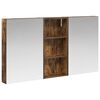 vidaXL Комплект шкафове за баня 3 бр. 110 x 10,5 x 60,5 см