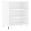 vidaXL Бюфет бял 57x35x70 см инженерно дърво