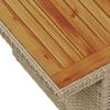 vidaXL Градински Софа Комплект със съхранение 8 pcs Бежово Полиратан