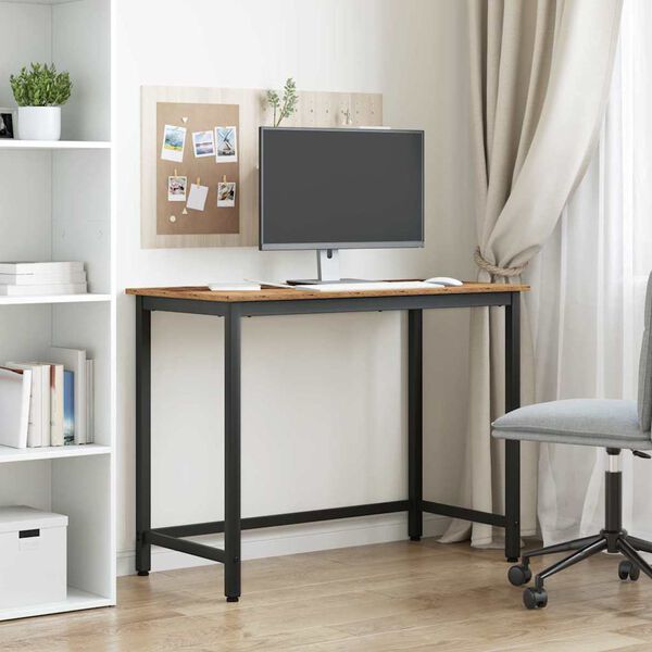 vidaXL Маса Старо дърво 80 x 50 x 76,5 см