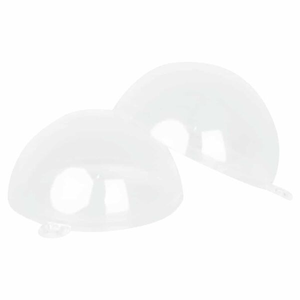 vidaXL Комплект коледни топки 100 pcs Прозрачен Ø 10 см