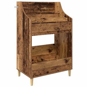 vidaXL Медийни рафтове Старо дърво 70,5 x 46 x 112 см