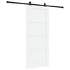 vidaXL Преплъзваща се врата ORKDAL 86 x 198,5 cm Инженерна дървесина