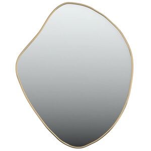vidaXL Стенно огледало злато 60x50 см