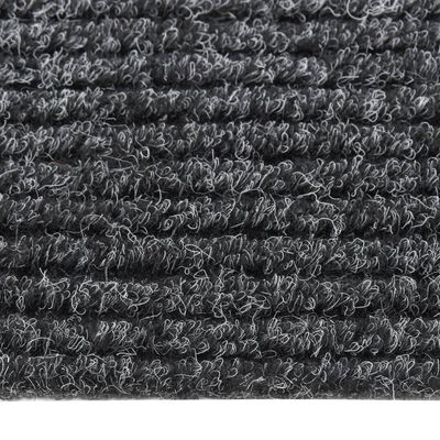 vidaXL Абсорбиращо мръсотията килимче, 100x350 см, антрацит