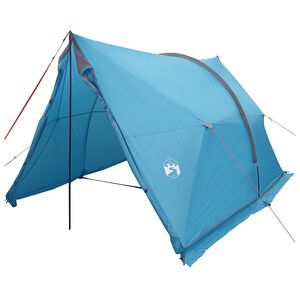 vidaXL Намалена шатра, устойчива на вода Синьо