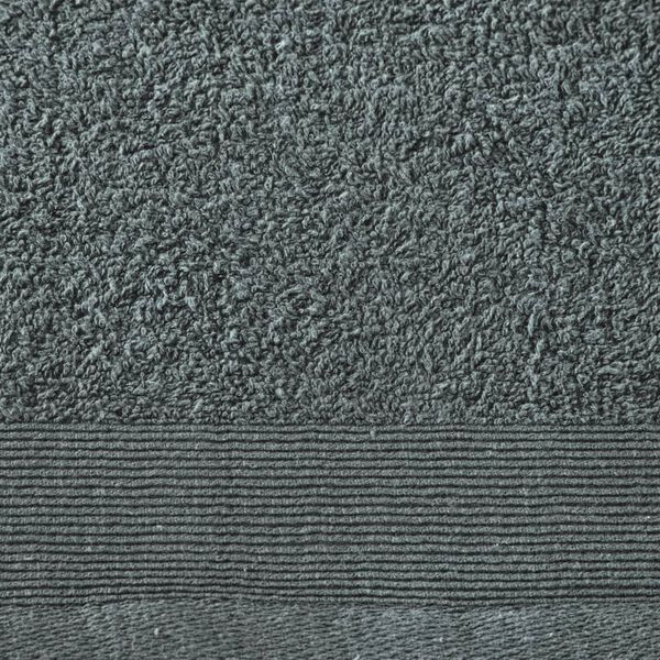 vidaXL Кърпи за ръце, 5 бр, памук, 450 г/м², 50x100 см, зелени