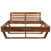 vidaXL Рамка за легло, акация масив, 160х200 см