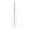 vidaXL LED коледна елха с шипове 1534 светодиода студено бяло 500 см