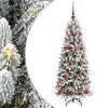 vidaXL С изкуствено коледно дърво Бяло 120 cm