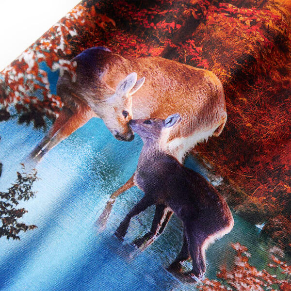 Детска рокля с дълъг ръкав, тъмносиня, 116