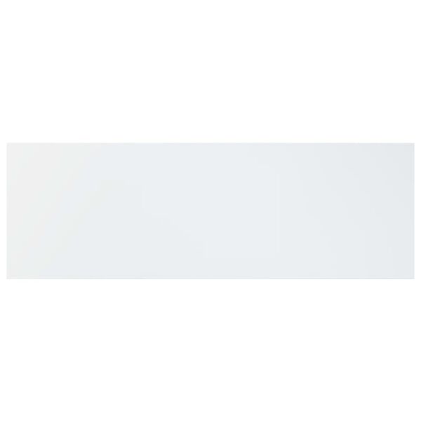 vidaXL Рафтове, 4 бр, бял гланц, 60x20x1,5 см, инженерно дърво