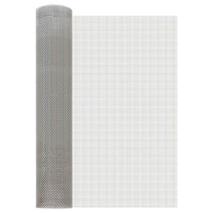 vidaXL Мрежест екран 60 x 200 cm 6 Mesh Неръждаема стомана 201