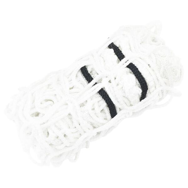 vidaXL Мрежа за сено, 2 бр, кръгли, бели, 100x100 см, PP