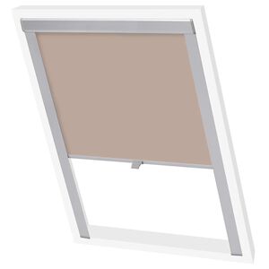 vidaXL Затъмняваща ролетна щора, бежова, M04/304, GGL и GGU