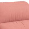 vidaXL Масажен стол, розов, кадифе