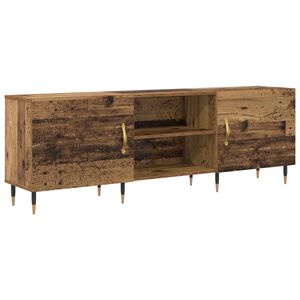 vidaXL ТВ шкаф Старо дърво 150 x 30 x 50 cm Инженерно дърво