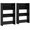vidaXL Шкаф за обувки 2 бр. 60 x 18 x 90 см Инженерна дървесина