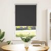 vidaXL Ролетна щора Blackout Black 75x130 cm Ширина на плата 70,7 cm
