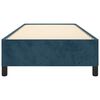 vidaXL Рамка за легло без матрак, тъмносиня, 100x200 см, кадифе