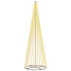 vidaXL LED Коледна Елха 485 см 1632 LED светодиода Топло бяло Желязо