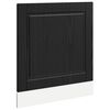 vidaXL Панел за миялна машина PORTO Черния дъб 60 x 1,5 x 57 см