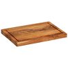 vidaXL Дъска за рязане 35x25x2,5 см акация масив