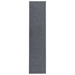 vidaXL Абсорбиращо мръсотията килимче, 100x450 см, сиво