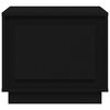 vidaXL Маса за кафе, черна, 51x50x44 см, инженерно дърво