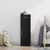 vidaXL Служебен шкаф с чекмедже Черния дъб 30 х 42,5 х 93 см