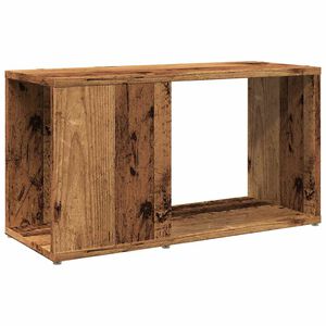 vidaXL ТВ шкаф, старо дърво, 60x24x32 см, инженерно дърво