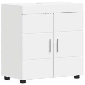 vidaXL Комплект шкафове за баня TULUM Бяло 60 x 34 x 63 см