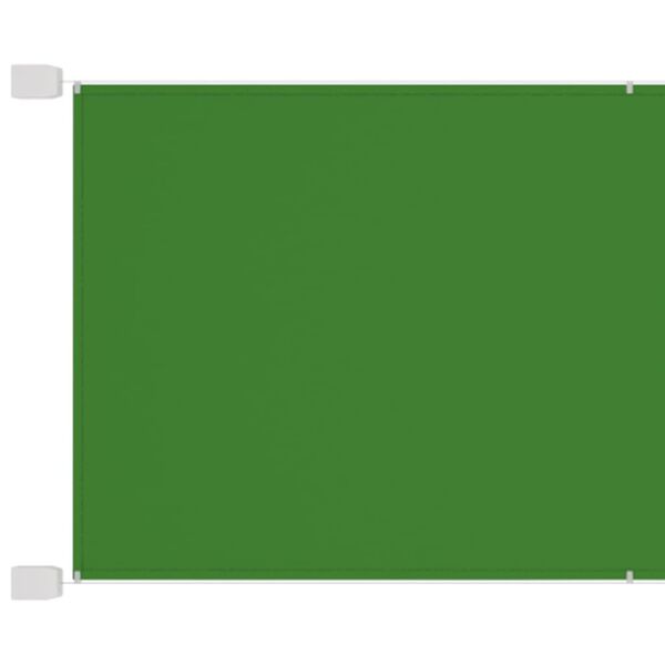 vidaXL Вертикален сенник, светлозелен, 300x420 см, оксфорд плат