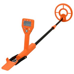 vidaXL Метален детектор с LCD дисплей 2 модела 19 см намотка Жълто