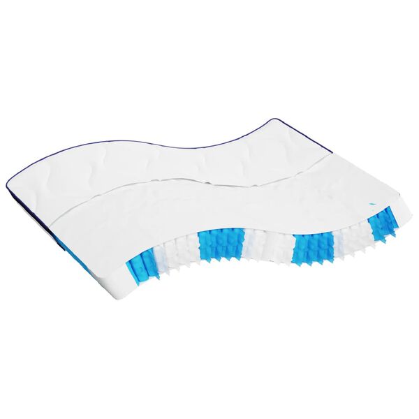 vidaXL Матрак покет пружини, средна твърдост, 180x200 см