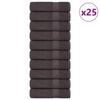 vidaXL Кърпи за душ FROGN 25 бр. Антрацит 70x140 см 360 г/м&sup2;