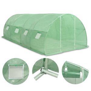 vidaXL Оранжерия, 18 м&sup2;, 600x300x200 см