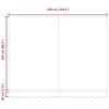 vidaXL Сгъваем навес Червено 350 x 250 cm Полиестер и стомана