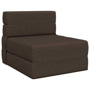 vidaXL Сгъваем диван легло Таупе 70 x 80 x 60 cm Текстил