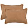vidaXL Калъфка за възглавница 2 pcs HOUTEN Бежово 50 x 75 cm Букле