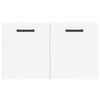 vidaXL Стенен шкаф, бял, 60x36,5x35 см, инженерно дърво