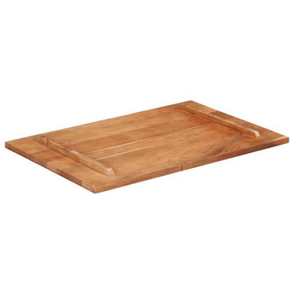 vidaXL Плот за маса, акациево дърво масив, 25-27 мм, 60x90 cм