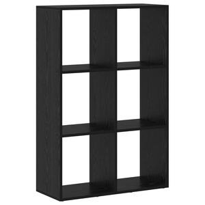 vidaXL Шкаф за книги 6 нива 69,5 x 29 x 103,5 см Инженерна дървесина