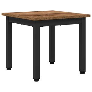 vidaXL Масичка за кафе Старо дърво 40 x 40 x 36 cm Инженерна дървесина