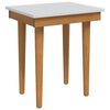 vidaxl Стол за грим FAUSKE Бяло 40 x 33 x 45 см