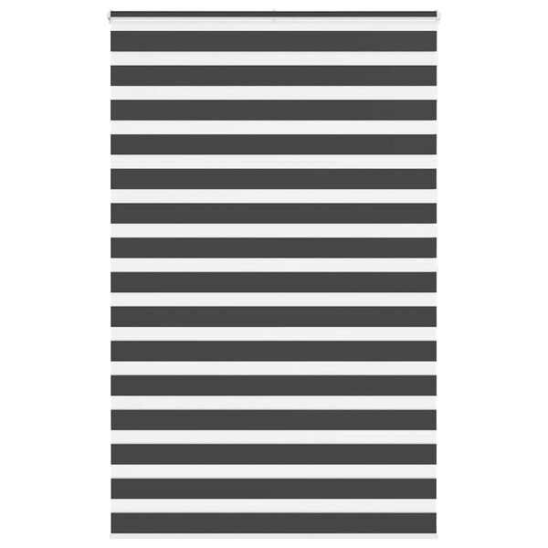 vidaXL Зеброва щора 150x200 см ширина на плата 145,9 см полиестер