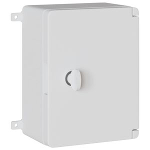 vidaXL Контролен шкаф Сив 25 x 13 x 24 см ABS пластмаса