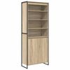 vidaXL Високи шкафове Сонома 79 x 36 x 200 см Инженерна дървесина