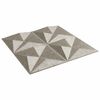 vidaXL Стенни панели 48 pcs Оригами бетон 50 x 50 cm XPS Пяна